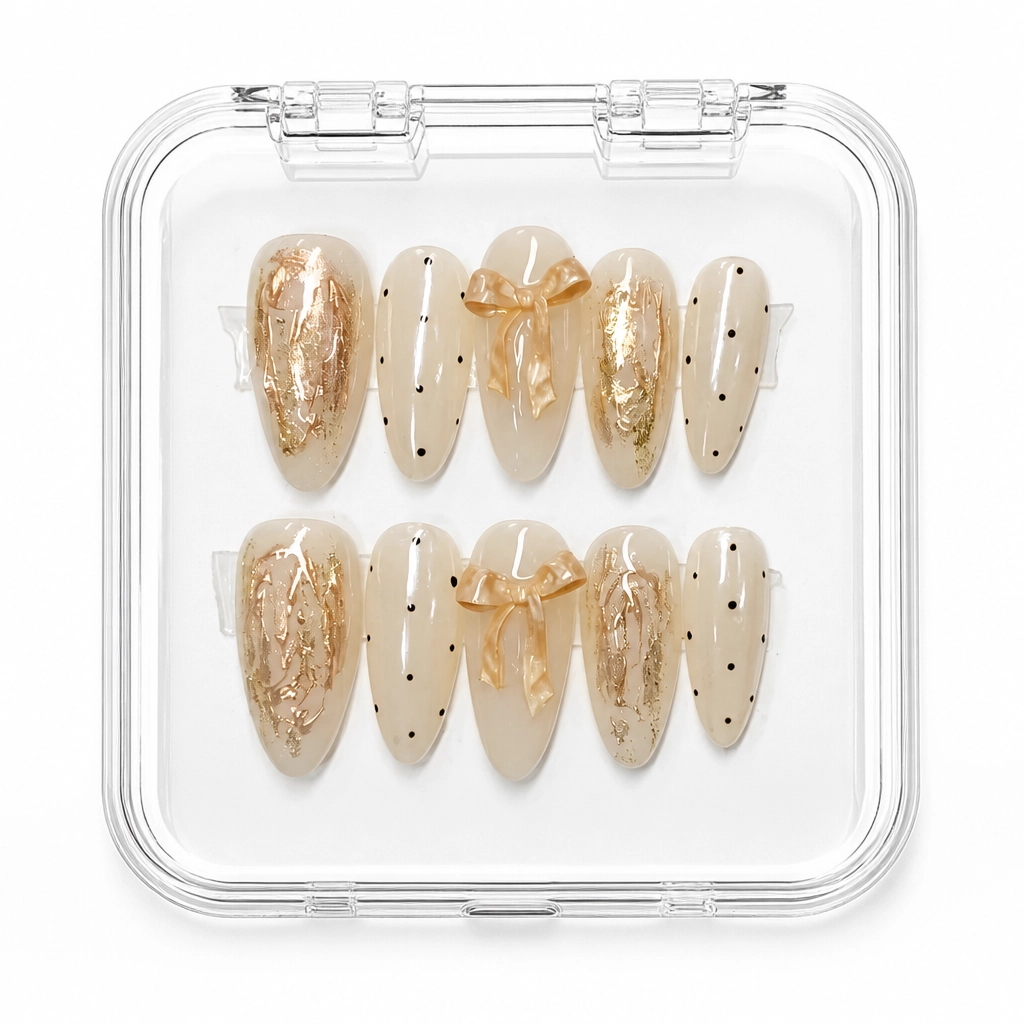 Press-on Nails Wholesale $7.90 Coquette Charm by Yabe Vietnam
