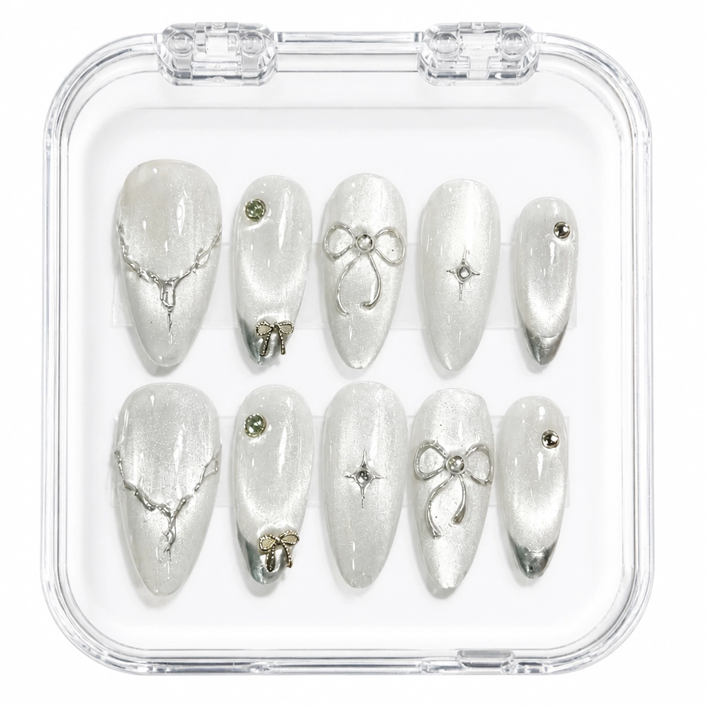 Press-on Nails Wholesale $7.90 Celestial Charm by Yabe Vietnam