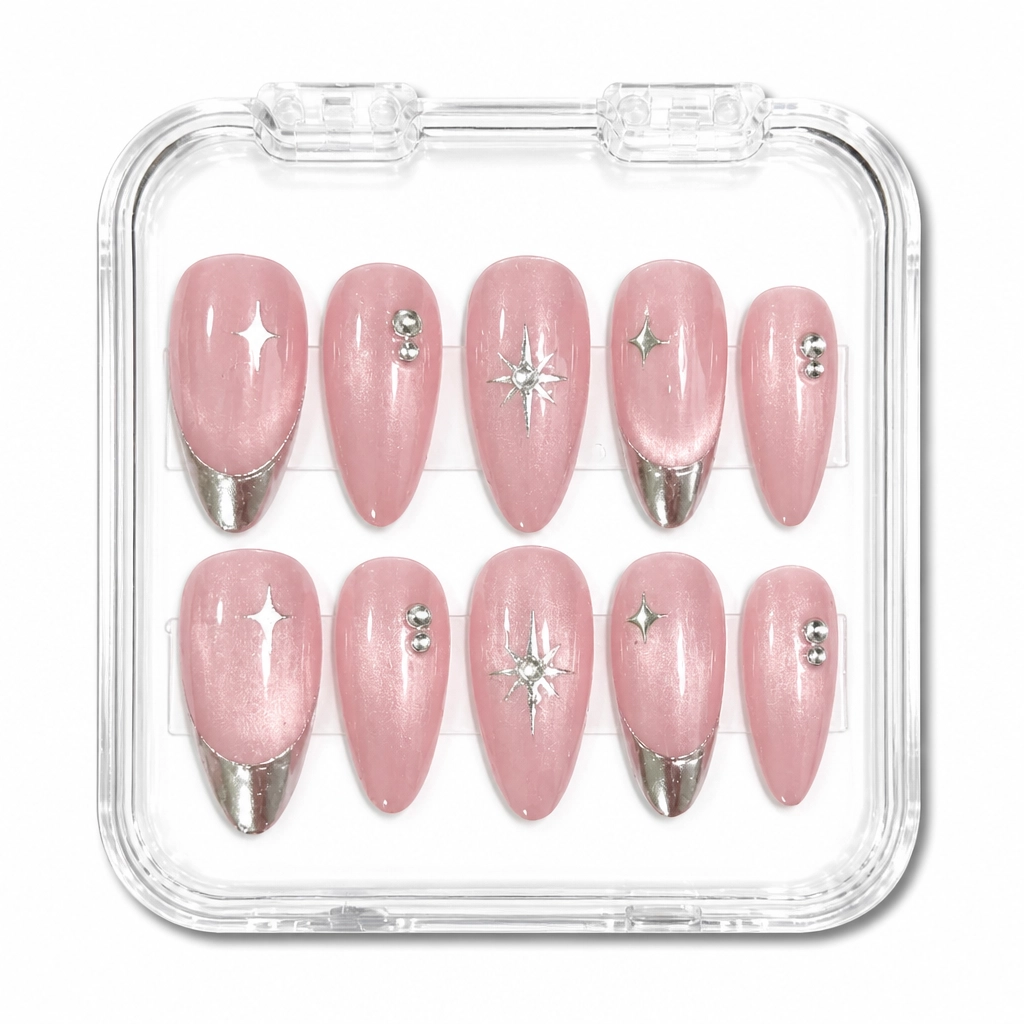 Press-on Nails Wholesale $7.90 Celestial Glam by Yabe Vietnam