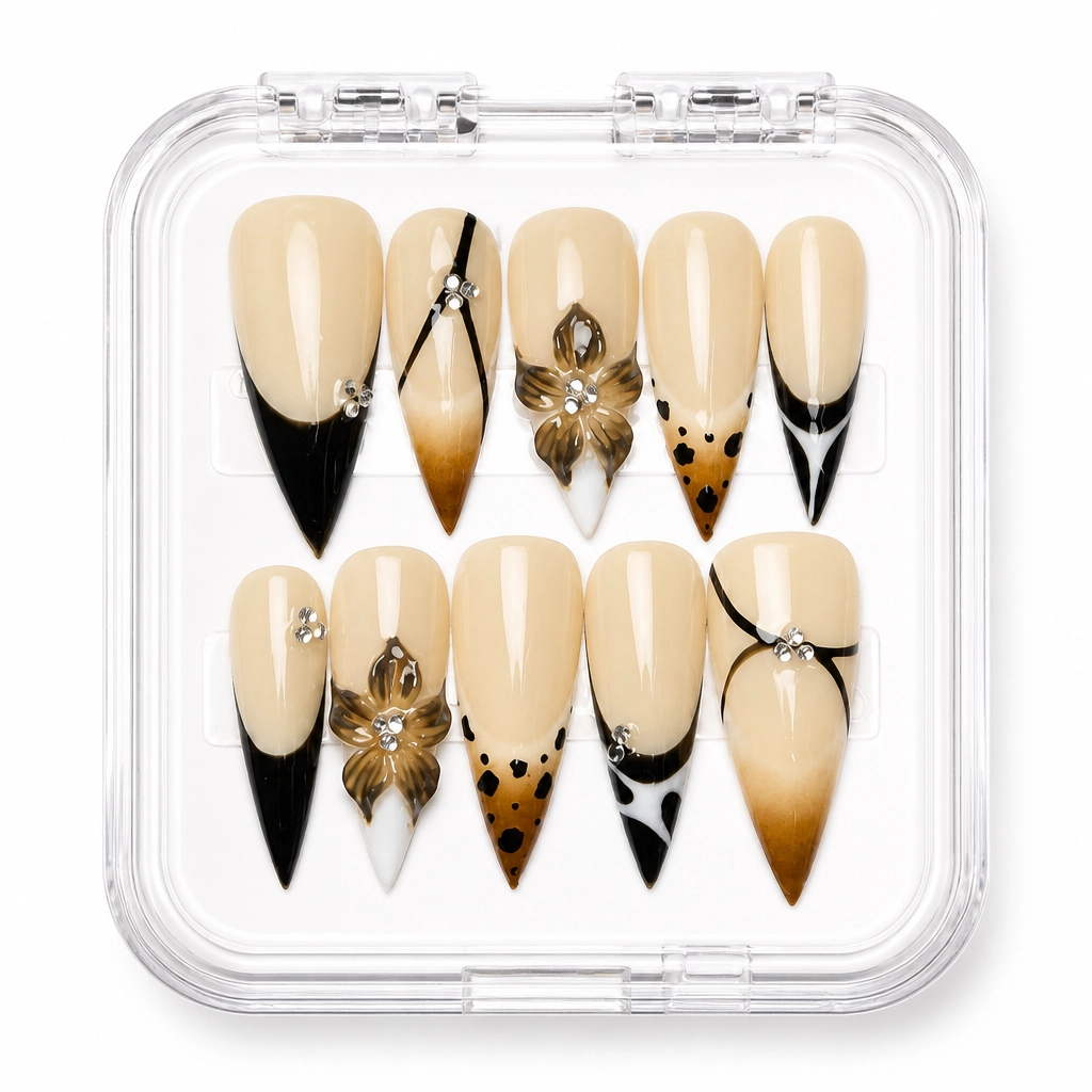 Luxe Noir Butterfly