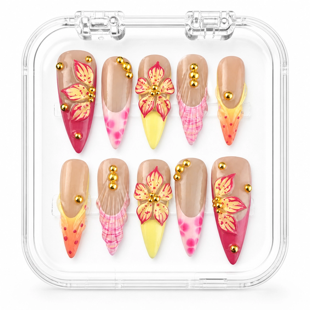 Floral Stiletto Bliss