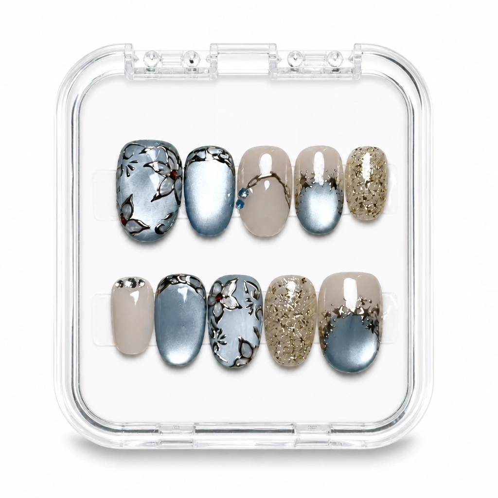 Champagne Marble Luxe
