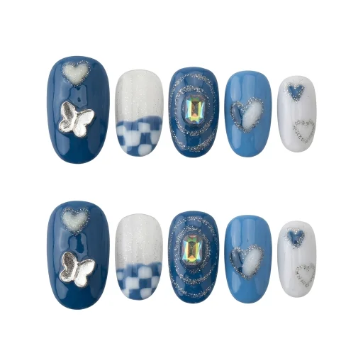 Press-on Nails Wholesale $7.90 Ocean Whisper by Yabe Vietnam