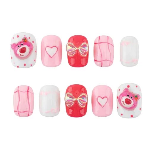 Press-on Nails Wholesale $7.90 Playful Charm by Yabe Vietnam