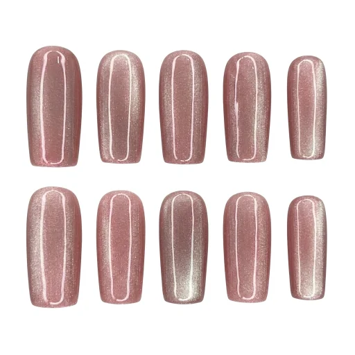 Press-on Nails Wholesale $3.90 Rose Quartz by Yabe Vietnam