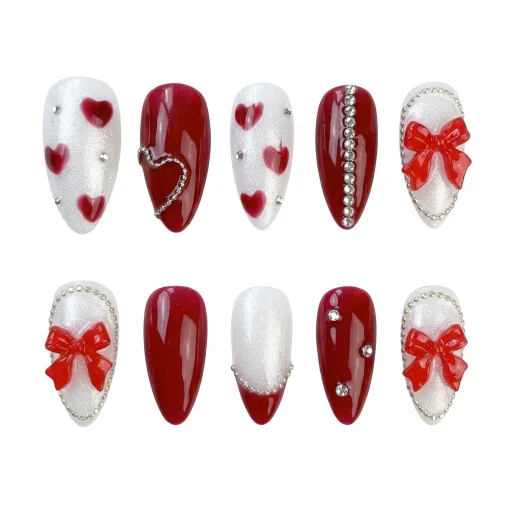 Press-on Nails Wholesale $7.90 Scarlet Charm by Yabe Vietnam
