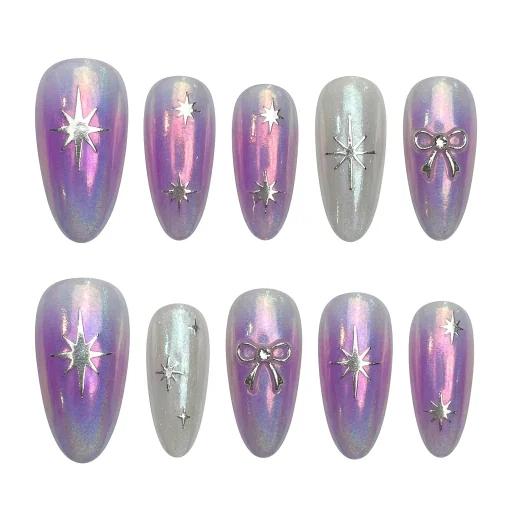 Press-on Nails Wholesale $7.90 Stardust Illusion by Yabe Vietnam