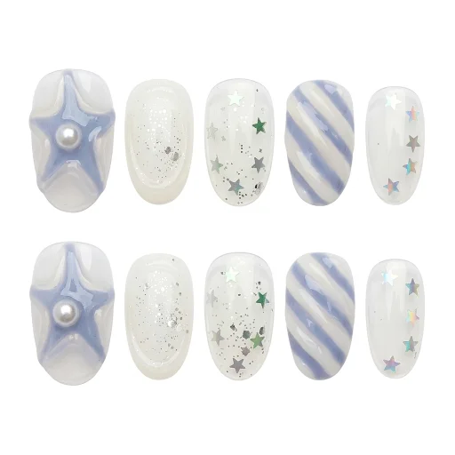 Press-on Nails Wholesale $7.90 Starry Bliss by Yabe Vietnam