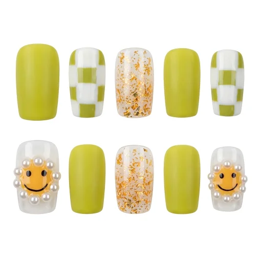 Press-on Nails Wholesale $7.90 Sunny Delight by Yabe Vietnam