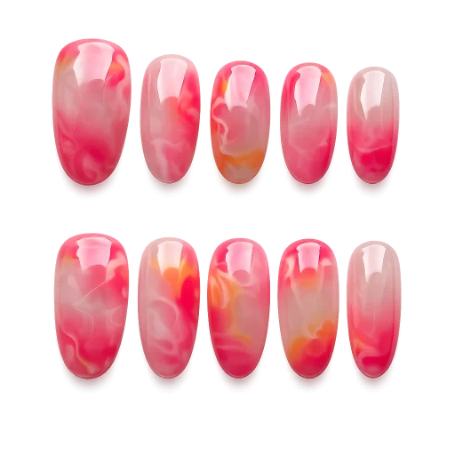 Press-on Nails Wholesale $6.90 Tropical Swirl by Yabe Vietnam