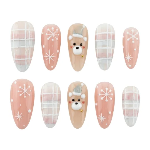 Press-on Nails Wholesale $7.90 Winter Whimsy by Yabe Vietnam